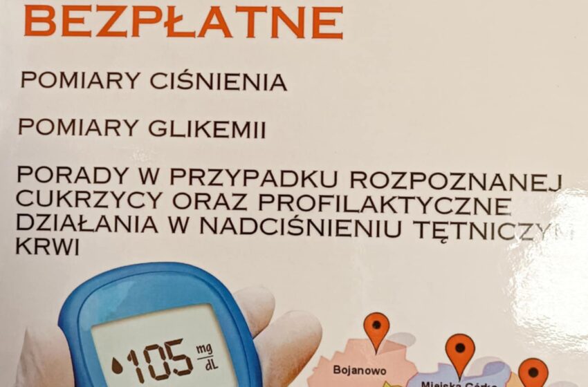 Bezpłatne badania ciśnienia i glikemii w Rawiczu