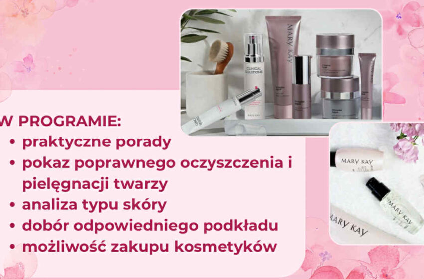 Zadbaj o siebie – darmowe warsztaty pielęgnacji skóry w Rydzynie!