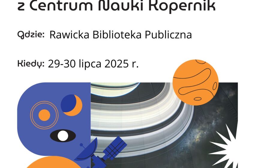 Planetobus zawita do Rawicza – kosmiczna przygoda w Bibliotece Publicznej