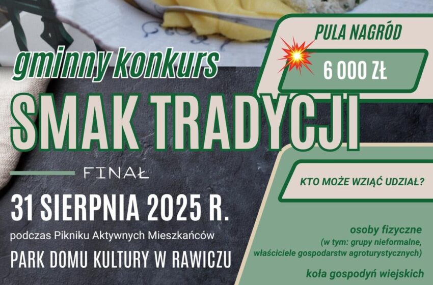 Smak Tradycji – gminny konkurs kulinarny w Rawiczu