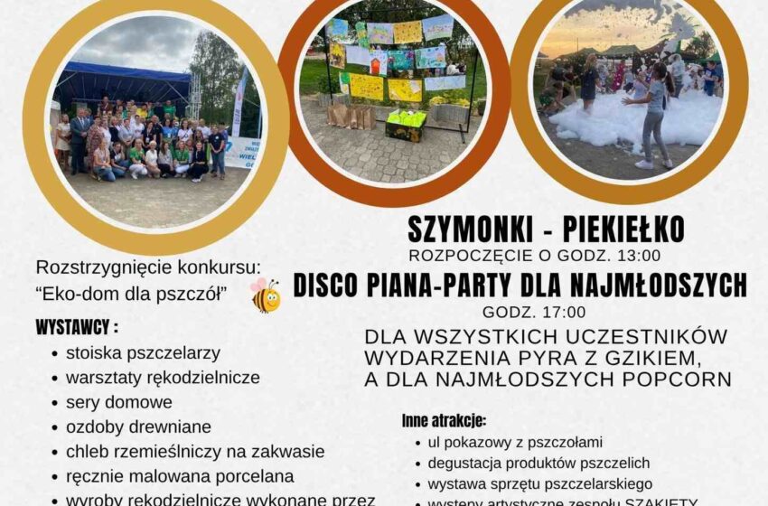 II Festiwal Miodu i Rękodzieła – słodkie święto z mnóstwem atrakcji!