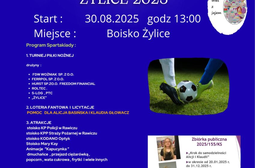V Letnia Spartakiada „Żylice – Reszta Świata” – Sport, zabawa i integracja!