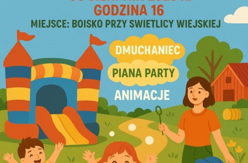Zakończenie wakacji pełne zabawy w Szymanowie