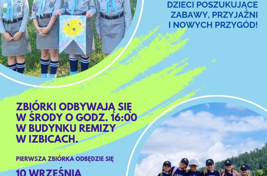 Wesołe Iskierki zapraszają na zbiórki!
