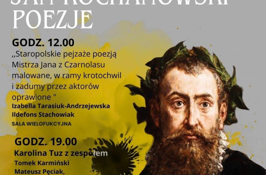  Narodowe Czytanie w Rawiczu – poezja Jana Kochanowskiego