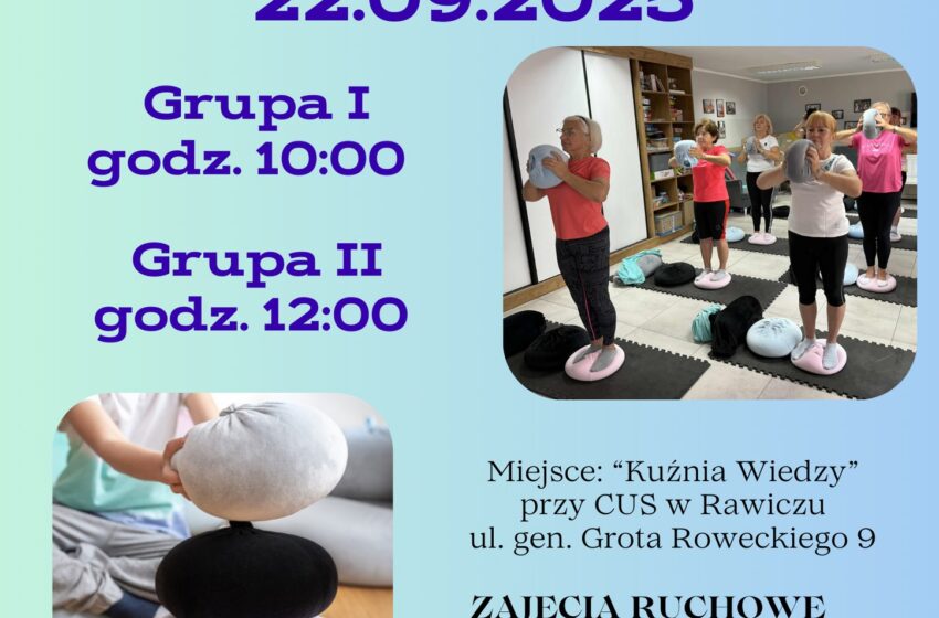  Gimnastyka z Sensolyke – ruch i relaks dla osób dojrzałych
