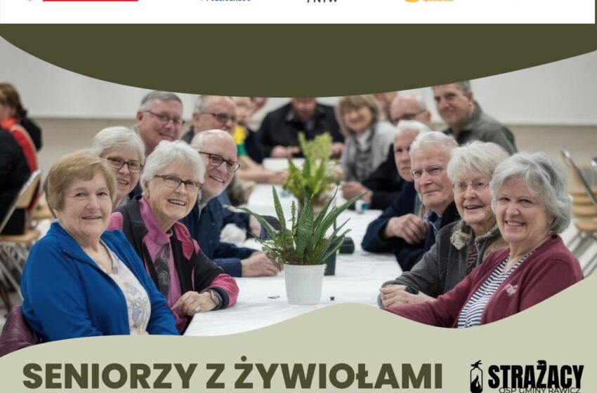  Seniorzy z żywiołami za pan brat – warsztaty z pierwszej pomocy