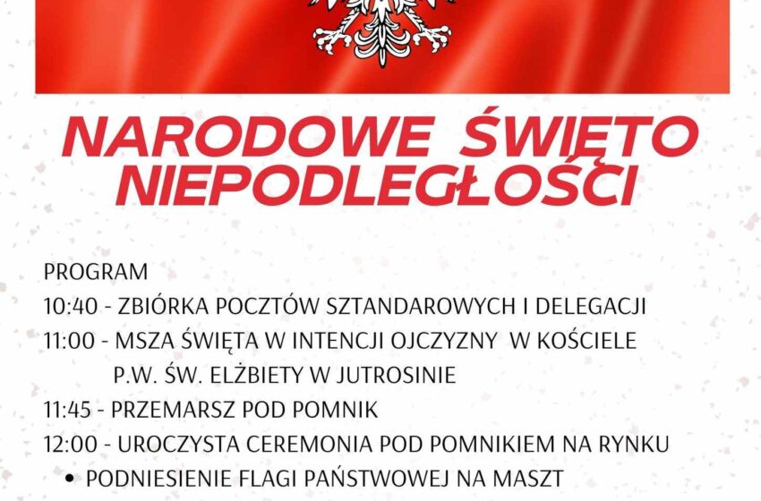  Narodowe Święto Niepodległości w Jutrosinie
